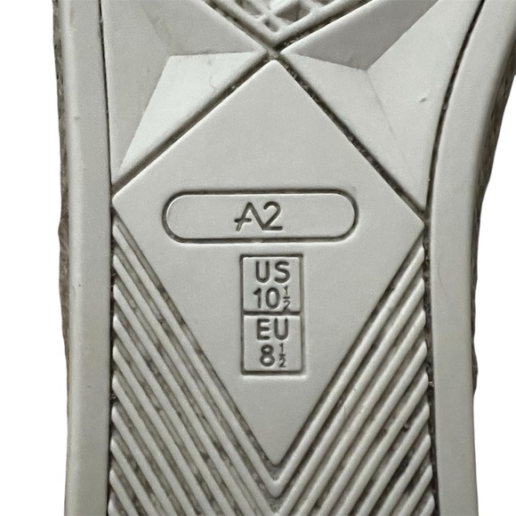 Aerosoles A2 10.5 Have Fun Pineapple Canvas Slip On Boho Comfort Mule Flats - Picture 10 of 12